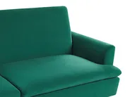 Bäddsoffa 3-sits VETTRE Sammet Mörkgrön_787942