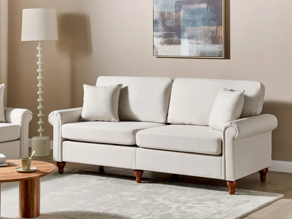 Soffa 3-sits GINNERUP Ljusbeige