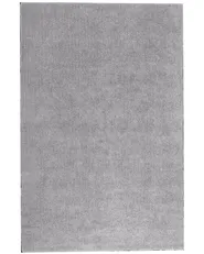 Shaggy Rug DEMRE Light Grey 200 x 300 cm_683623
