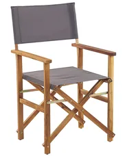 Set of 2 Garden Chairs CINE Acacia Wood Green_819387