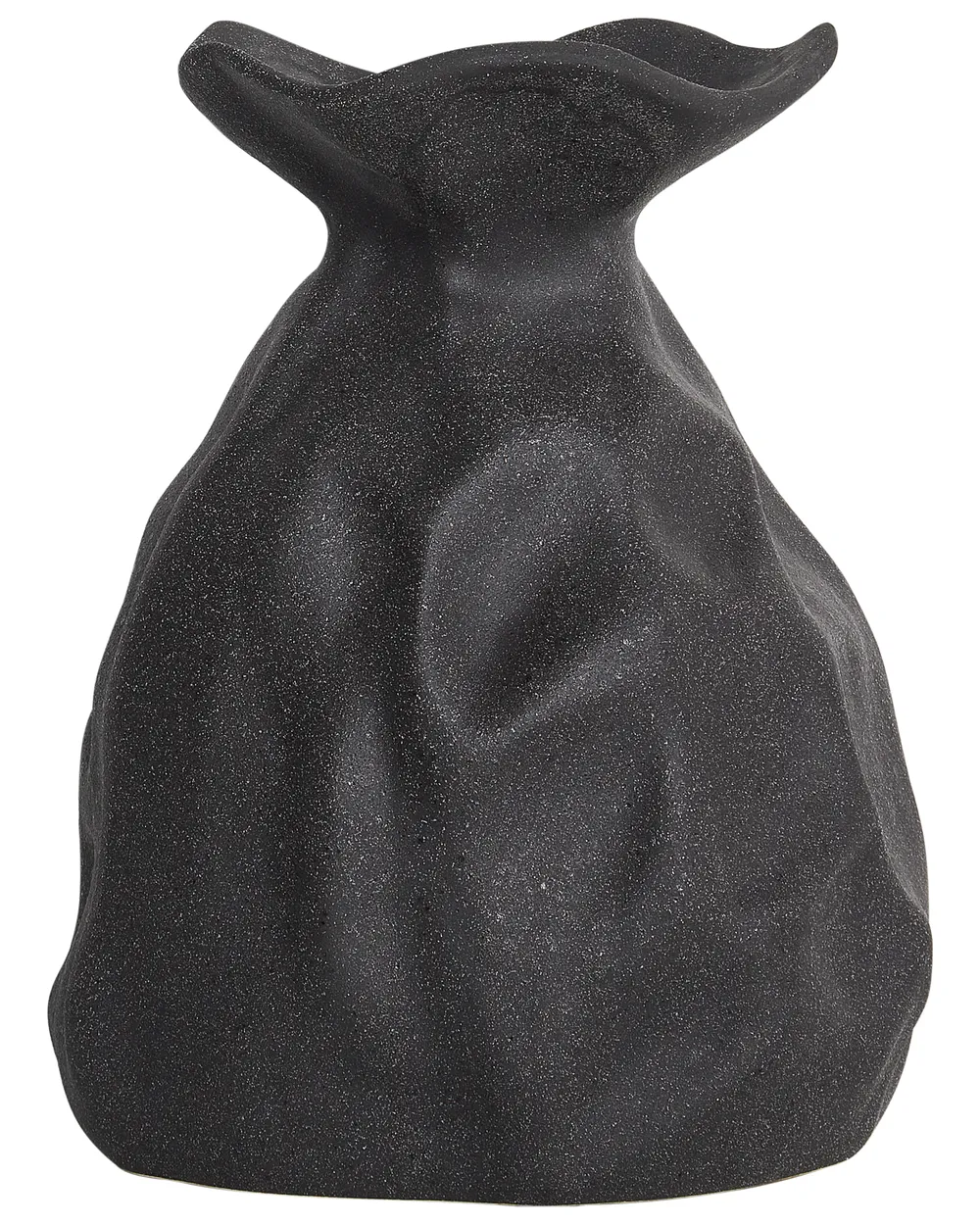 Flower Vase COONTAIL 31 cm Stoneware Black