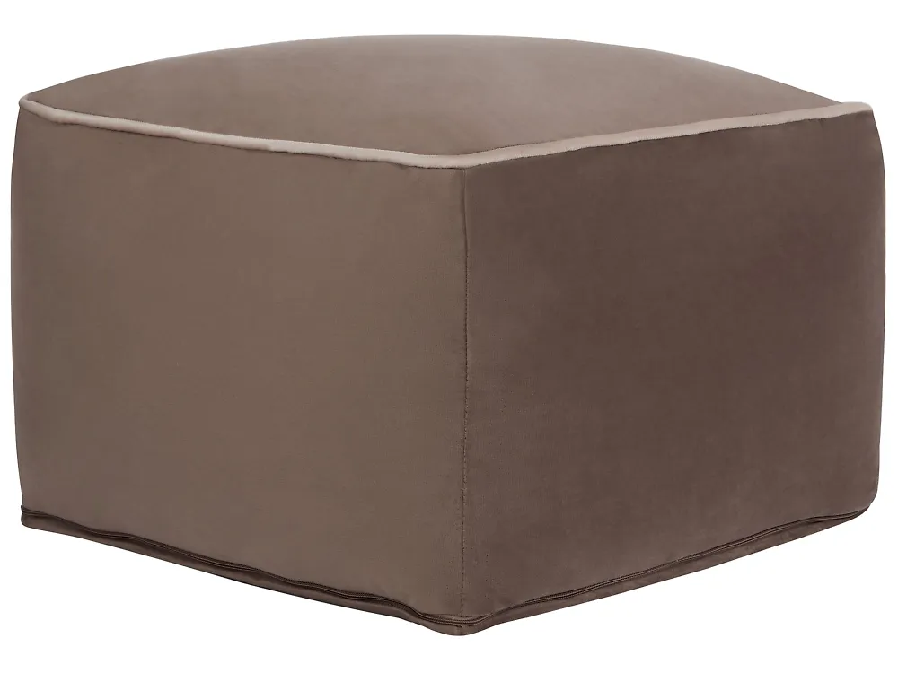 Pouffe DAREYN Velvet Brown_1183028