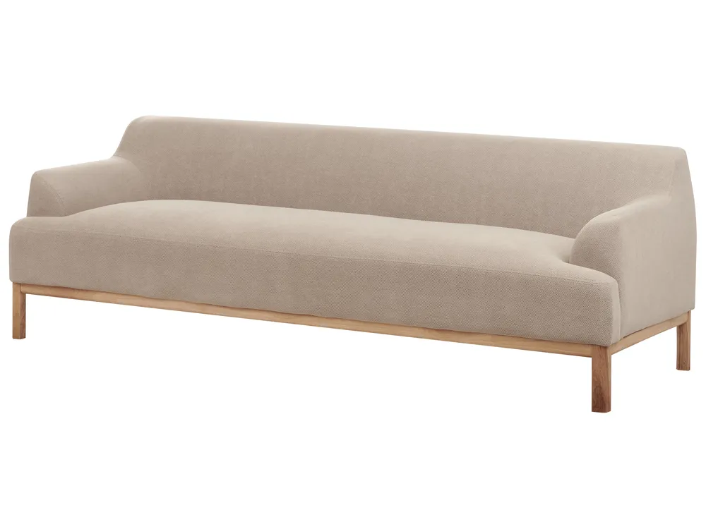 Sofa 3 Seater SOSJO Fabric Taupe_940972