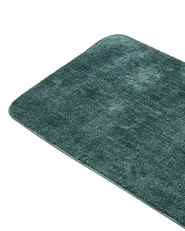 Bath Mat URLANA Dark Green 60 x 90 cm Microfibre_1024451