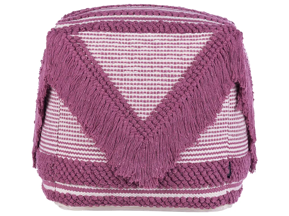 Pouffe KOCHI Cotton Pink_945069