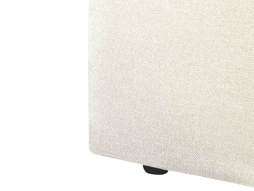 Ottoman Bed VION Fabric Light Beige 180 x 200 cm (EU Super King)_901876