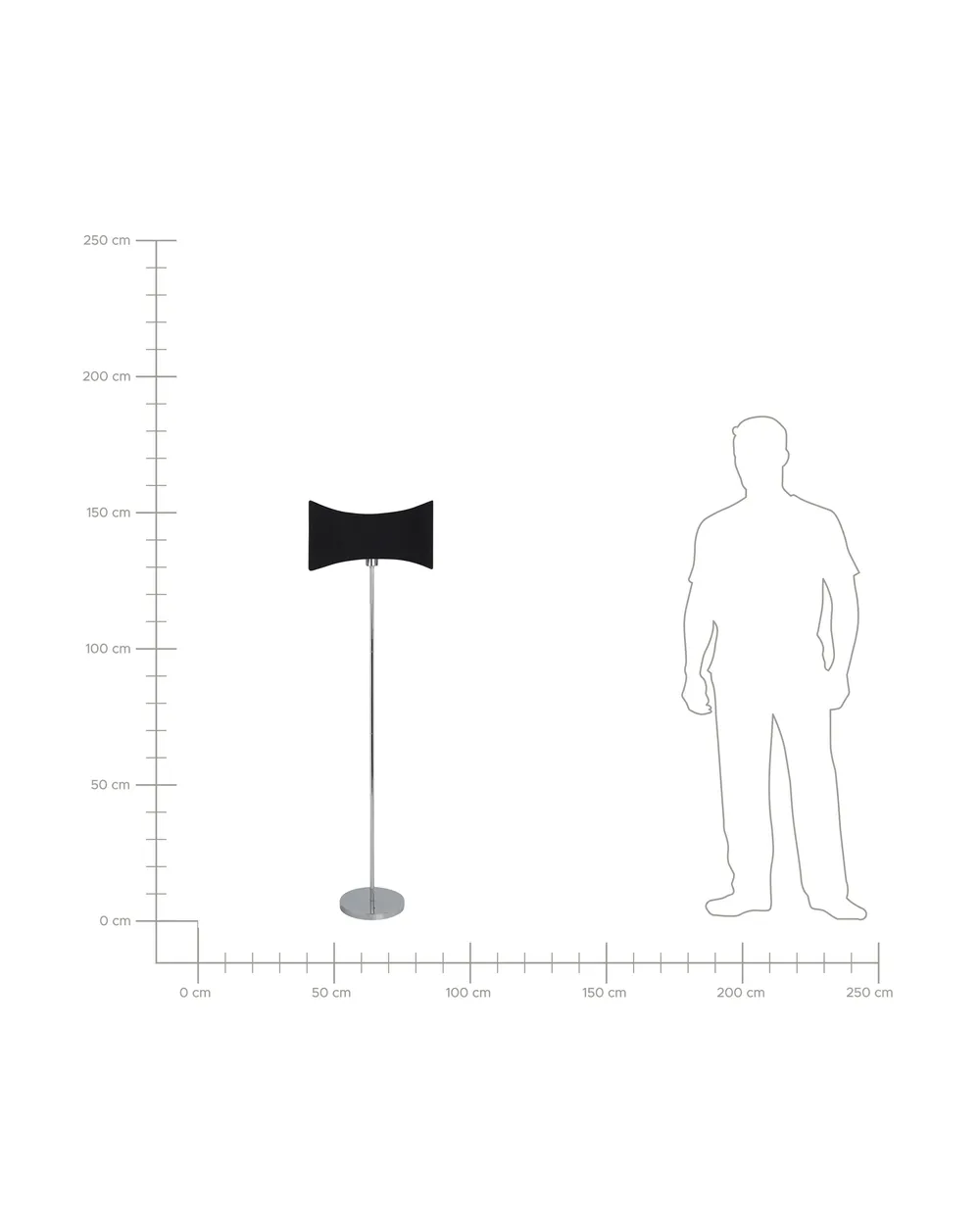 Floor Lamp CALVILLO Metal Silver_906191