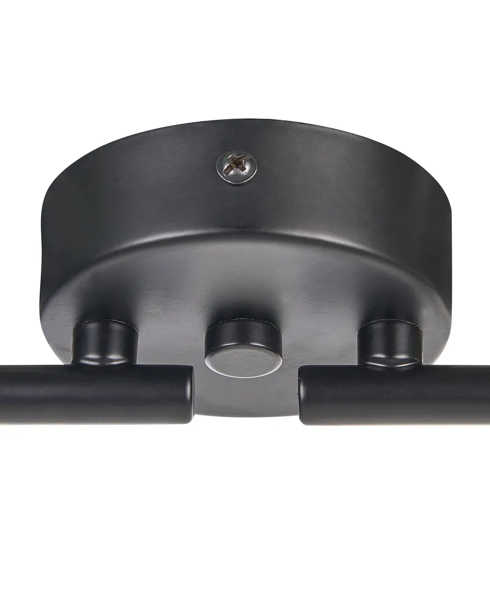 Spotlight med 4 lampor ERMA Justerbar Metall Svart_856292