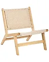 Armchair VILLAZ Wood Light Brown