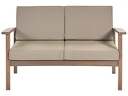 Garden Lounge Set with Table 4 Seater MANILA Certified Acacia Wood Dark Brown_862482