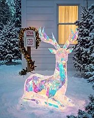Ulkokoriste LED-valo SIEVI 64 cm Poro Monivärinen_1175681