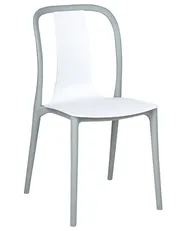 Set of 8 Garden Chairs SPEZIA White_901942