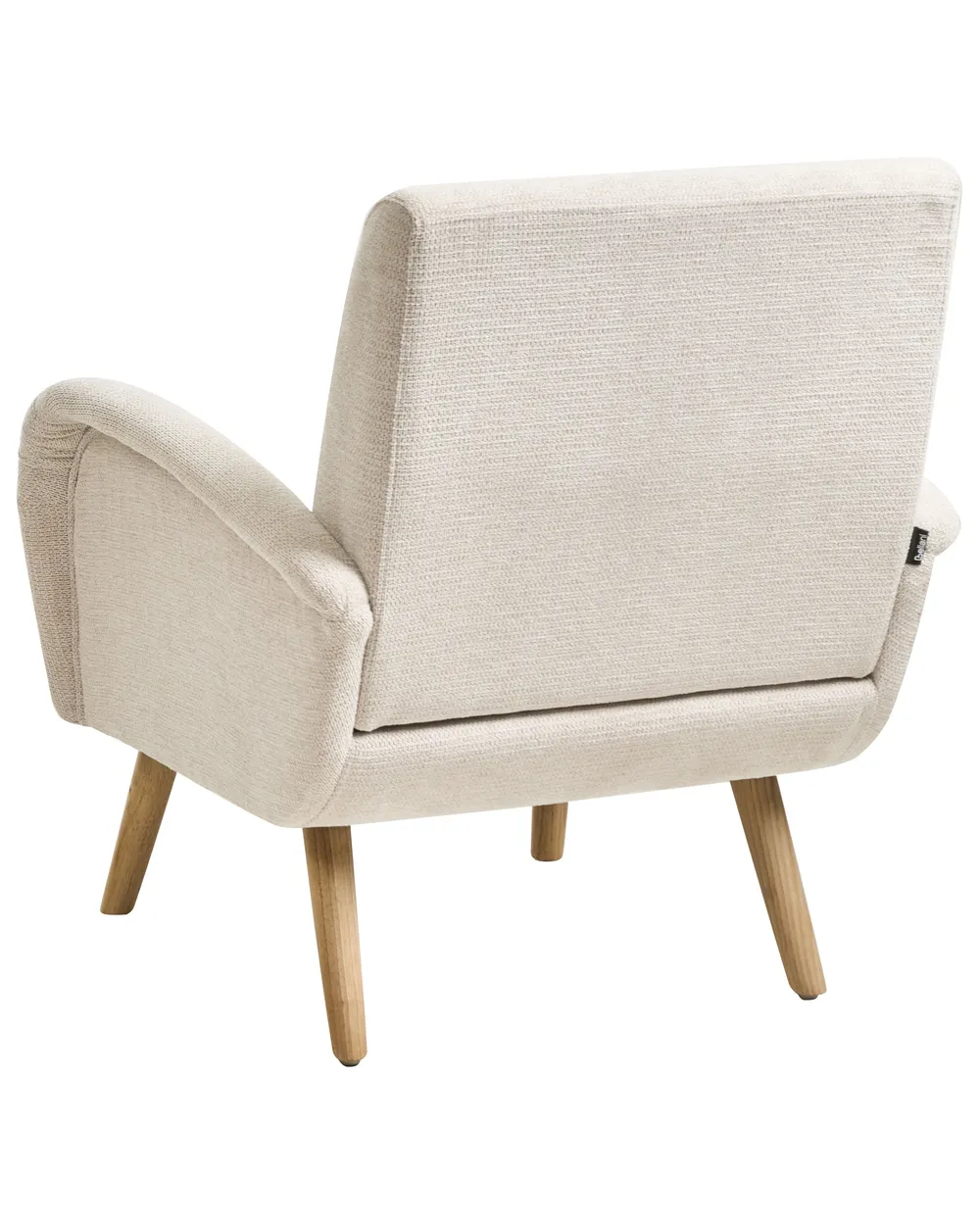Armchair PLASSEN Fabric Light Beige_1012166