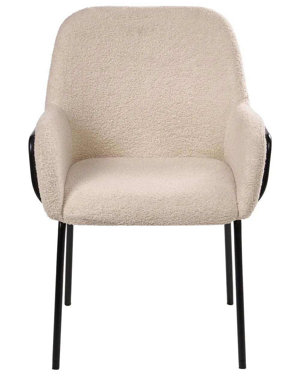 Dining Chair ALGONA Boucle Light Beige_1050166