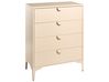 4 Drawer Chest ARDURA Metal Beige