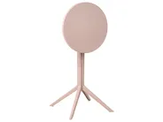 Garden Bar Table LEGRENA 60 cm 60 cm Beige_1035096