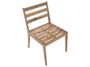Garden Dining Set 6 Seater CHIOGGIA Certified Acacia Wood Light Brown_1038463