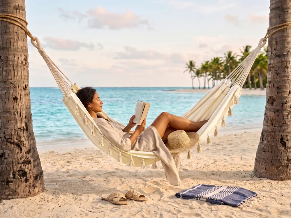 Hammock VERCELLI Cotton Beige