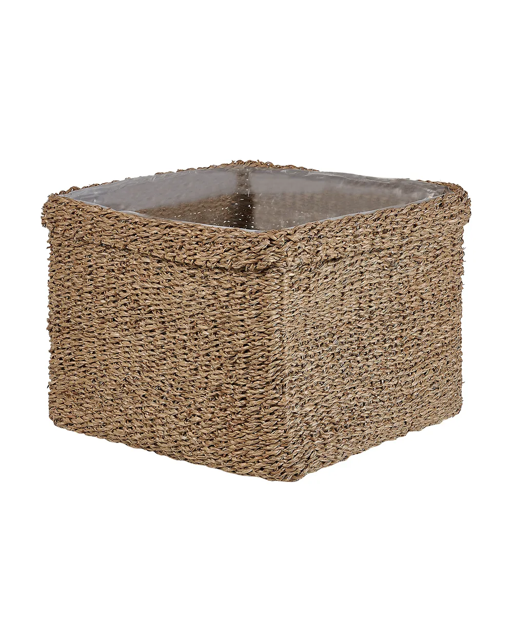 Set of 3 Plant Pots RIVULINE 23/27/30 cm Seagrass Natural_825046