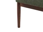 Sofa 3 Seater ESRUM Fabric Dark Brown/ Green_1014667