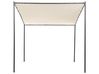 Gazebo VIMINO 282 cm 294 cm Metal Beige