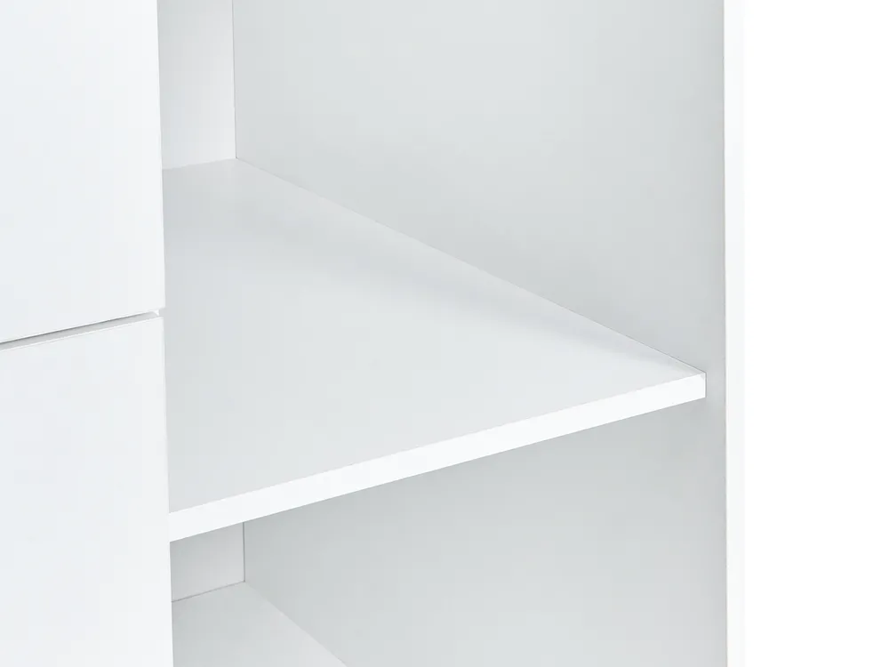 Työpöytä säädettävä ASHMORE 165/220 cm 55 cm Valkoinen_1053993