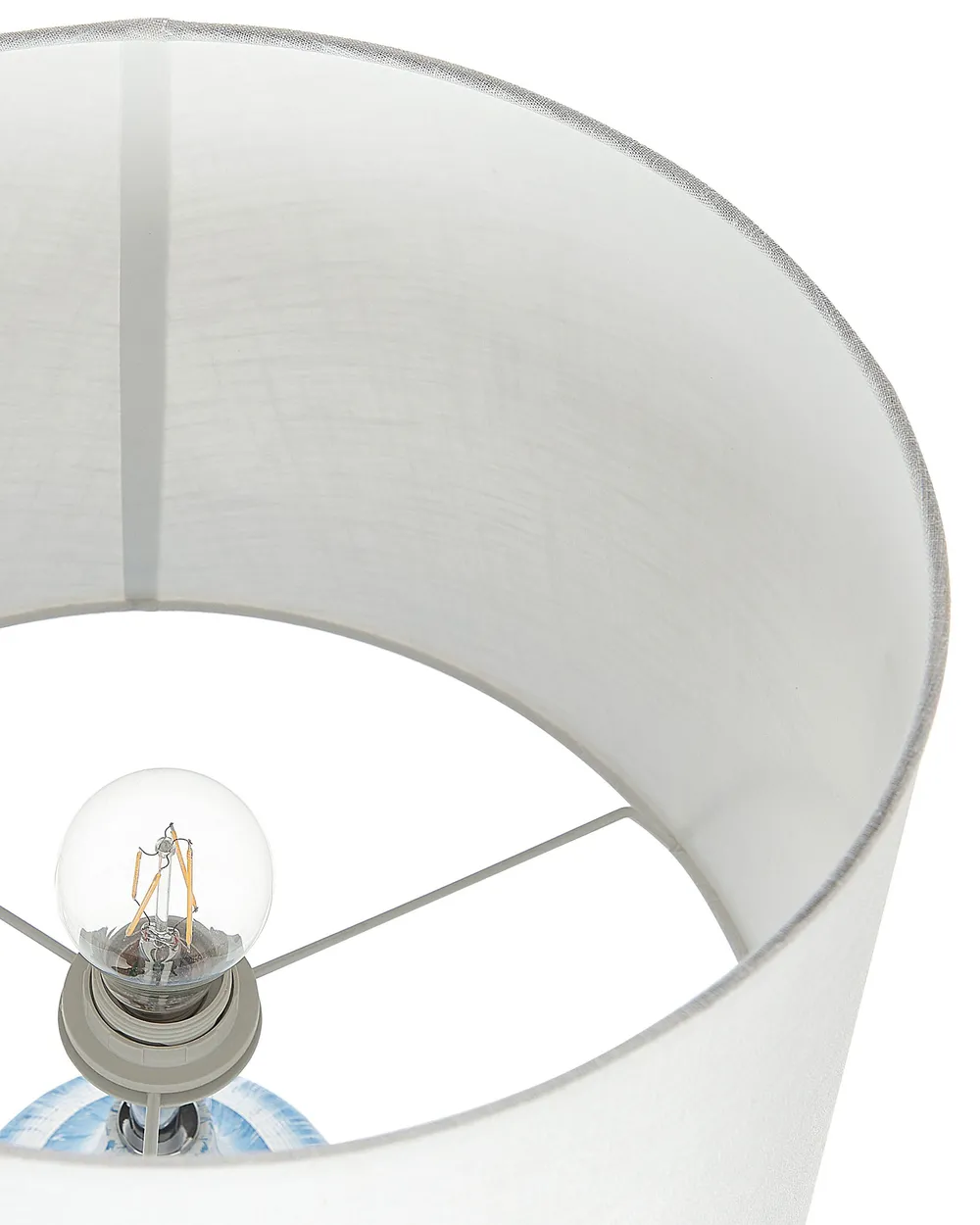 Table Lamp GEORGINA Ceramic Blue_822455