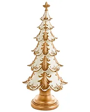 Joulukoristesetti 2 kpl HEISKA 30/42 cm Joulukuusi Kulta_1175612