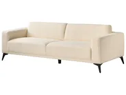 Sofa 3 Seater ANGE Boucle Off-White_941394