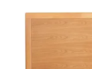 Sänky ISTRES 160 x 200 cm Luonnollinen saarniviilu_912584