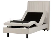 Justerbar säng  DUKE II 90 x 200 cm Ljusbeige_910511