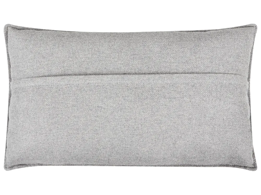 Living Room Set 5 Seater HOBRO Fabric Light Grey_949685