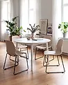 Kokoustuolisetti 4 kpl PANORA Beige