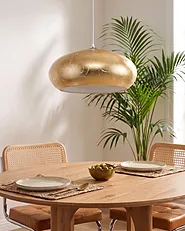 Pendellampa LIMNATIS Metall Guld_1154853