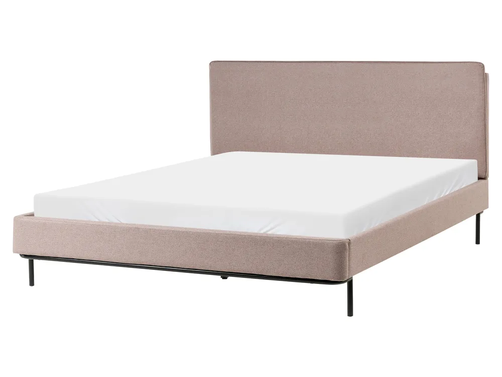 Bed Fabric CORIO 160 x 200 cm (EU King Size) Taupe