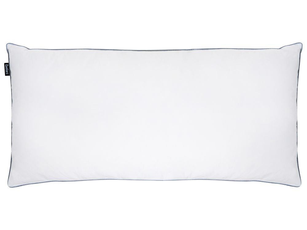 3-kammer sengepute TEIDE Høy 40 x 80 cm Fjær og andedun Hvit