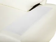 Soffa 2-sits VOGAR Konstläder Off-White_729948