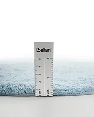 Kids Rug HODKA  Light Blue 80 x 120 cm Cotton with Cushion_1135135