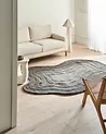 Teppe SATNA Mørkegrå 160 x 230 cm Ull