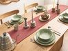 Set of 24 Dinnerware HOPS Stoneware Green