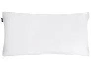 Bed Pillow VIHREN Low 40 x 80 cm Duck Feathers and Down White_1020271