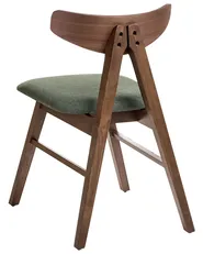 Set med 2 matstolar LACOTA Trä Brun/ Grön_1054222