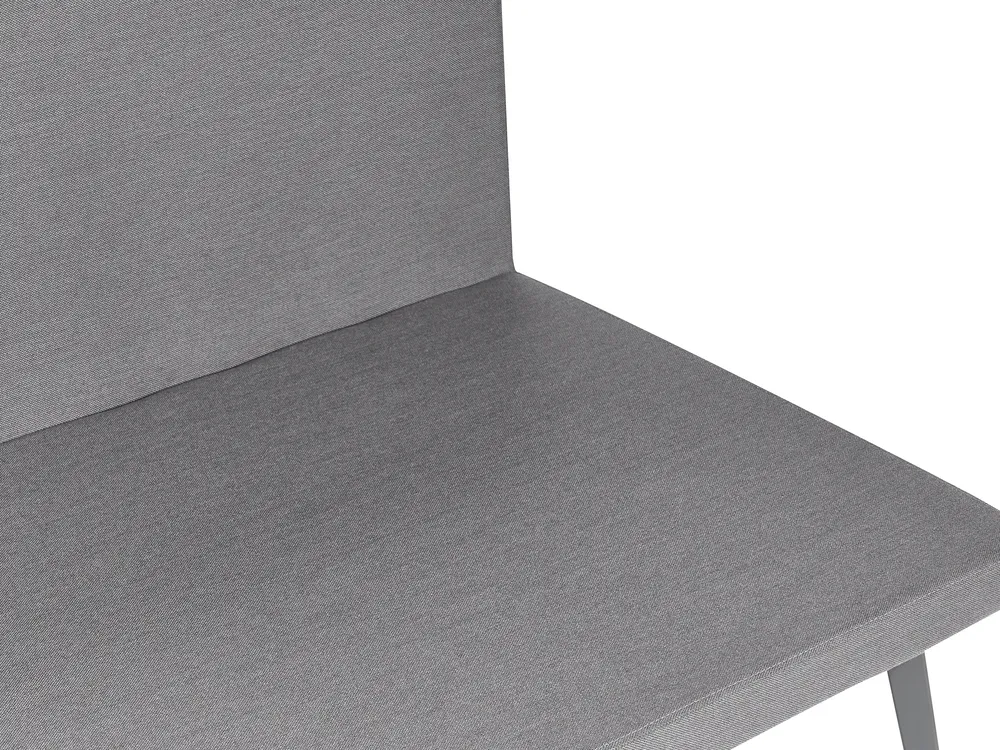 Garden Corner Sofa 5 Seater LORETELLO Grey_862504