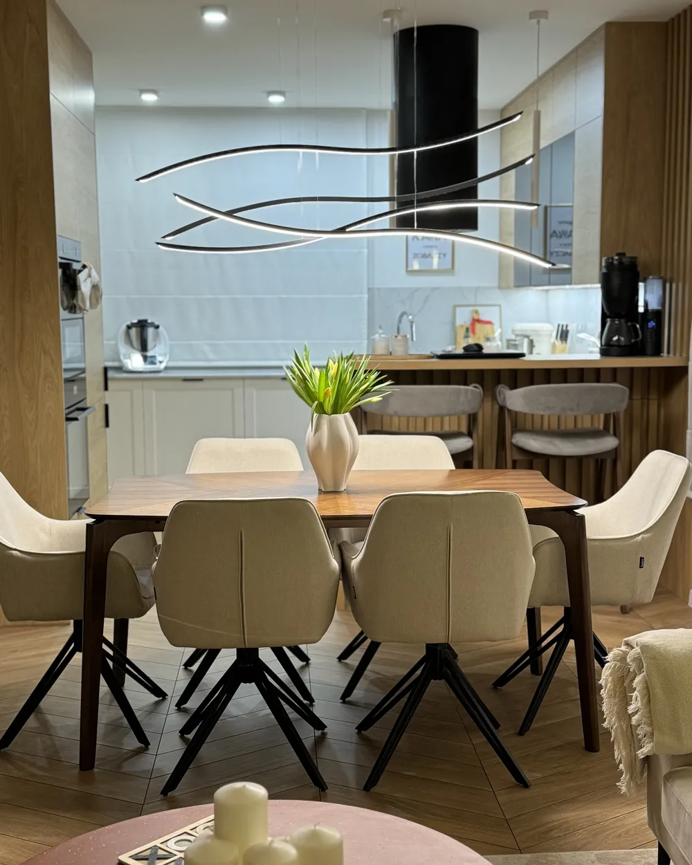 LED Pendant Lamp CALAO Metal Black_973002