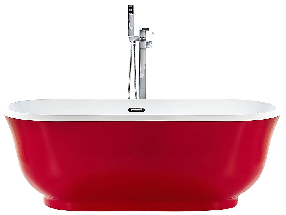 Freestanding Bathtub TESORO 1700 x 770 mm Red_1150288