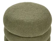 Pouffe SUMPTER Boucle Green_1012130