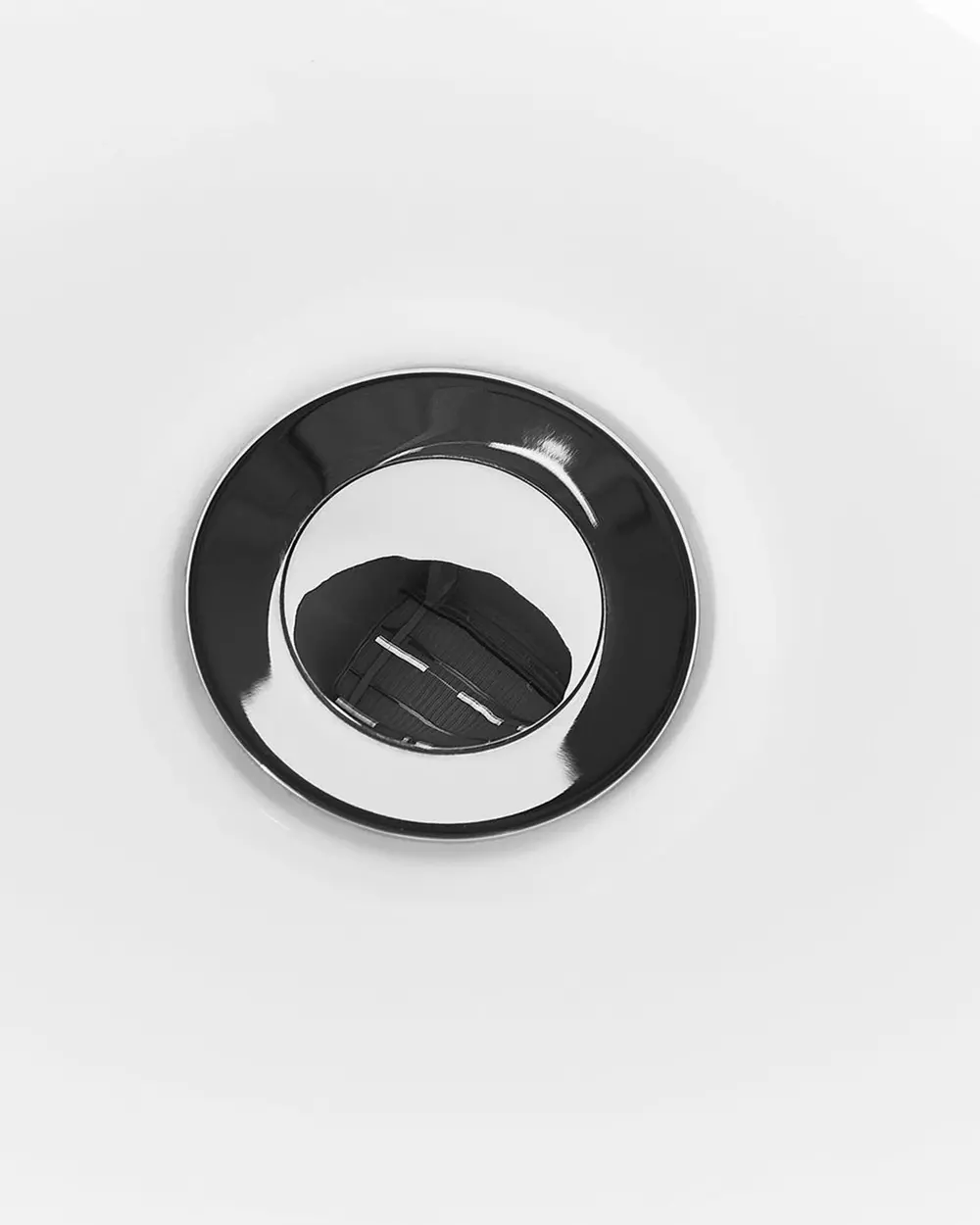 Fristående badkar CAYMAN 1700 x 760 mm Svart/ Vit_817186