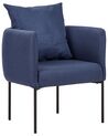 Armchair MALMOS Fabric Dark Blue