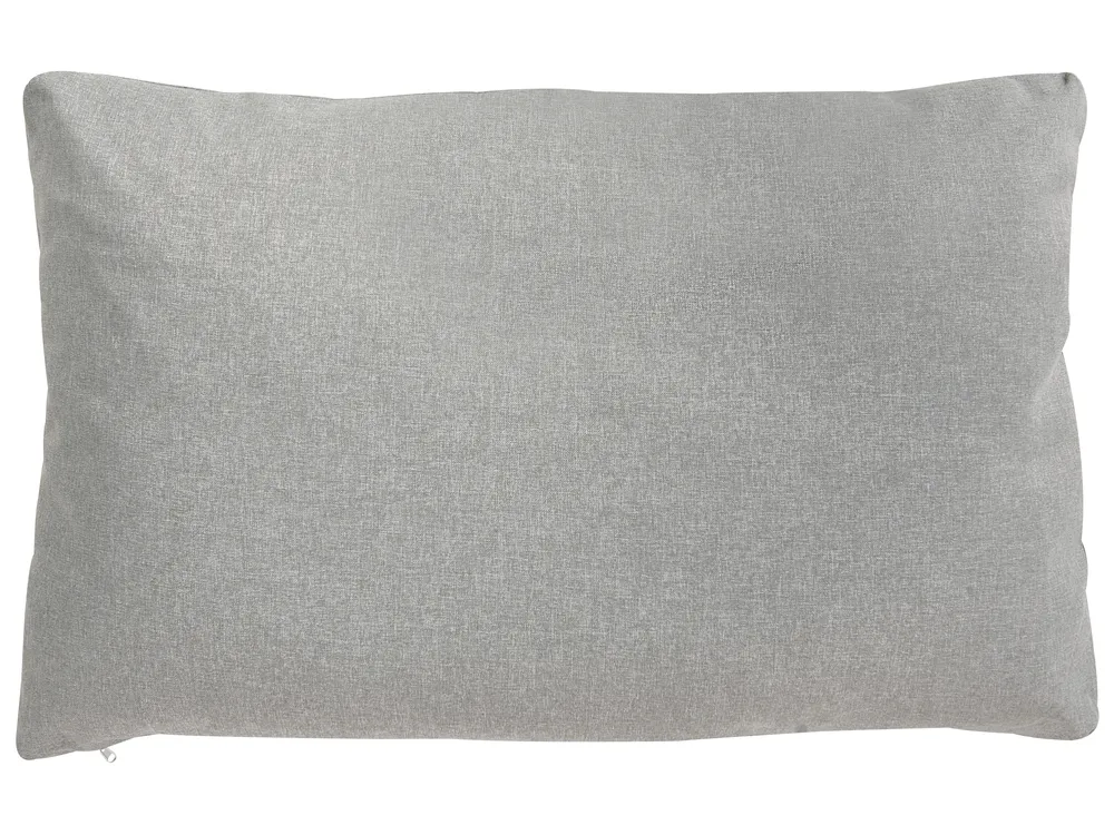 Garden Sofa 3 Seater SENISE Metal Grey_928065
