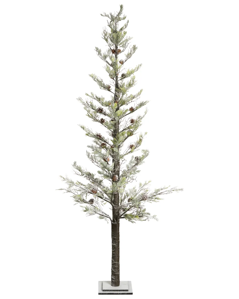 Outdoor Decoration LED GRENIVIK 245 cm Christmas Tree White_1025816